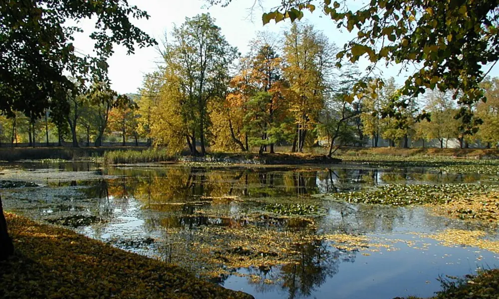 Zámecká zahrada - Český Krumlov